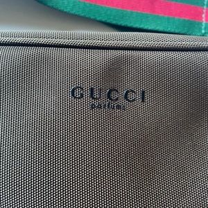 Gucci makeup bag